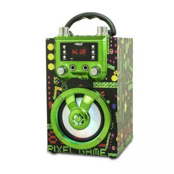 Trending Products Mini Speaker Christmas Gift Karaoke Speaker With Multi Color Blue Tooth Karaoke Speaker Factory Price photo-2