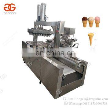 Factory Supply Sweet Waffle Mould Cone Making Machine Full Automatic Ice Cream Cone Wafer Product Line photo-4