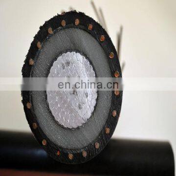 UL1072 Electric Cable Size 1/0 2/0AWG Single Core Al/Cu Conductor Copper Wire Screened XLPE Cable Price