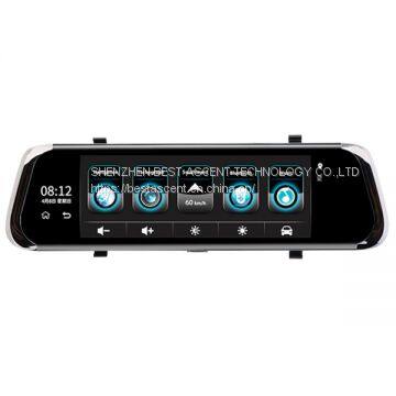 10 Inch 4G ADAS Android GPS 1080P Car DVR Rearview Dash Camera photo-2