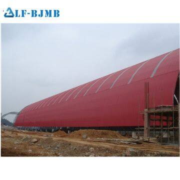 Large Span Steel Space Frame Structure Coal/Cement/Limestone/Clinker/Grain Storage Sheds Structure