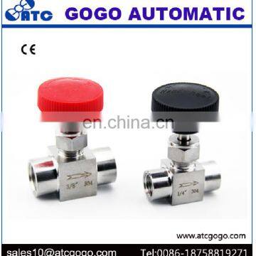 high pressure schrader valve/needle valve