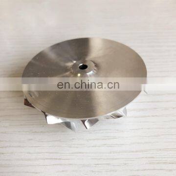 K04 54.20/66.56mm 6+6 Blades High Performance Turbo Milling/aluminum 2618/billet Compressor Wheel