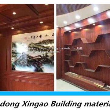 Wood-Grained PVC Gypsum Ceiling, High Quality Is More Fire and Moisture Resistant photo-5