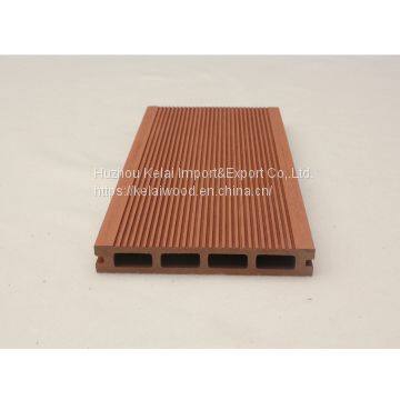 Length Customized Surface Grooved Wpc Crack-resistant Decking Hollow Wpc Outside Decks Outdoor Decking Wpc Board photo-5