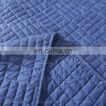 Exhibition Canton Fair on Line Living Show Quilted Bedspreads 3pcs Luxury Queen Bed Jersey Comforter Sets photo-6