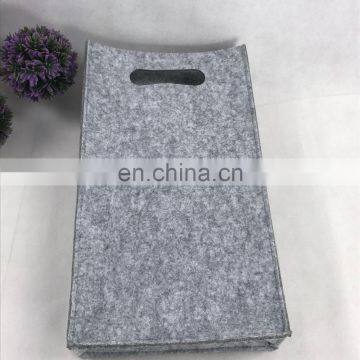 Factory Direct Sale Low Cost Fabric Felt Wine Bottle Bag photo-2