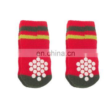 Wholesale Factory Manufacturer Christmas Anti Slip Pet Dog Cat Socks photo-3