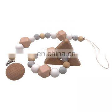 Animal Silicon Pacifier Chain Animal Silicone Beads Teething Toys photo-5