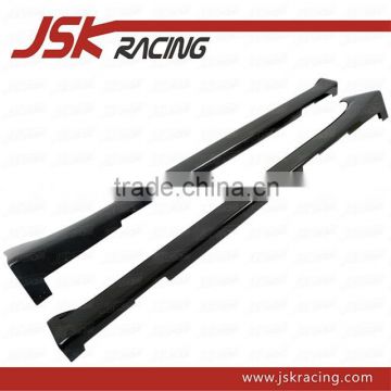 FOR EVO X EVO 10 A STYLE CARBON FIBER SIDE SKIRTS FOR MITSUBISHI LANCER EVOLUTION EVO 10 EVO X (JSK200827)