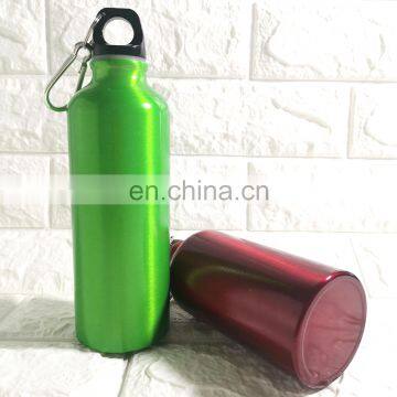 Professional custom logo cheap aluminum water bottle blank sport bottle with lid