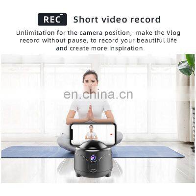 Best Quality Smart Selfie Stick Auto-Face Tracking Moving Tripod Gimbal 360 Rotation Face Robot Shooting Stand for Phone Tablet photo-2