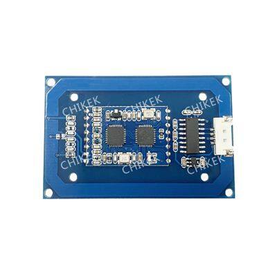RS232 Inbuilt Antenna MIFARE Reader Module, NFC RFID Reader Writer, ISO14443A photo-2