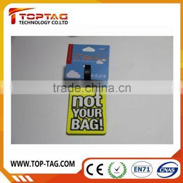 Colorful Travel Luggage Tag,airport PVC Travel Luggage Tag,Standard Size Soft PVC Travel Luggage Tag photo-3