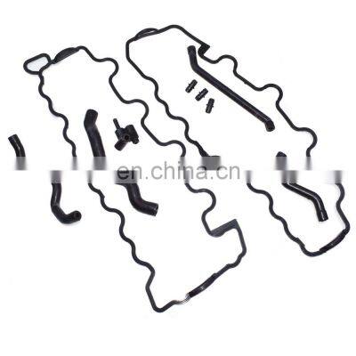 Free Shipping!Valve Cover Gasket & Crankcase Breather Hose Set For Mercedes CLK320,E320 CL500 photo-2