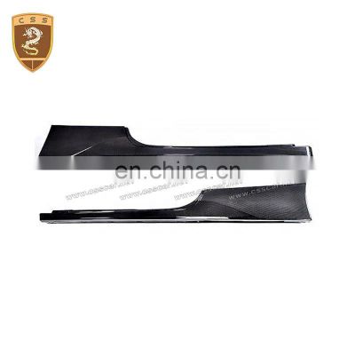 OEM Style Carbon Fiber Side Skirts Extensions For Ferra-ri 458