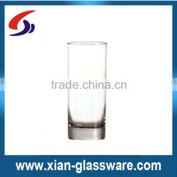 Promotional mechine blow clear glass mug/drinking glass/water glass