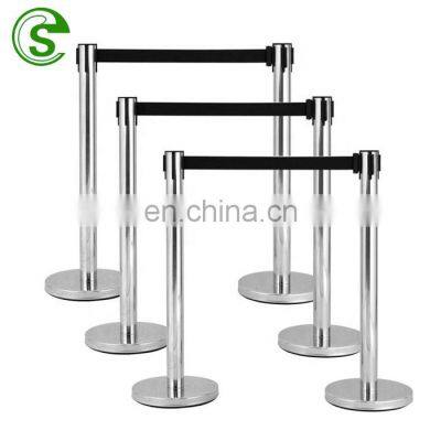 Restaurant Queue Master Barrier Stand with Retractable Belt