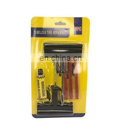 Portable Auto Car Tubeless Quick Emergency Tire Repair Tool Kit