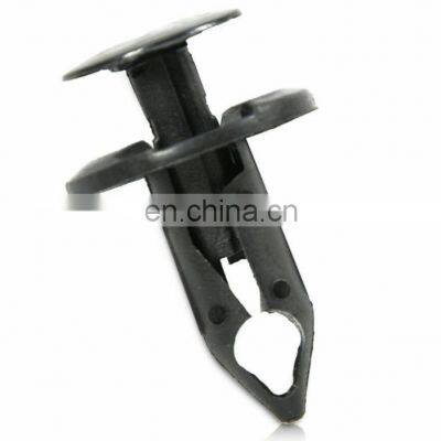 Nylon Bumper Fastener Plastic Screw Rivet Clip Retainer Fender 8mm hole Black Fastener