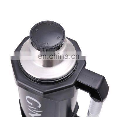 metal lid hiking sample portable plastic hiking fishing hot sale plastic double wall stainless steel water bottle vacuum flasks