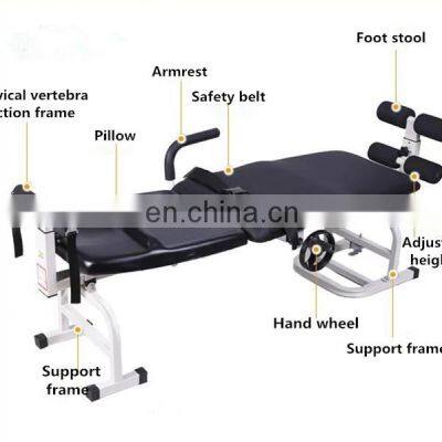 Advanced Automatic Medical Foldable Lumbar Traction Orthopedic Cervical Stretcher Bed for Home photo-2