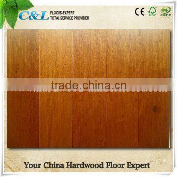 Factory price anti-slip finished Taun engineered wood flooring
