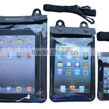 Black PVC waterproof iphone5s/5c case