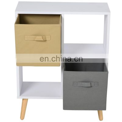 Freestanding wooden Storage Cabinet Bookcase Display Shelves