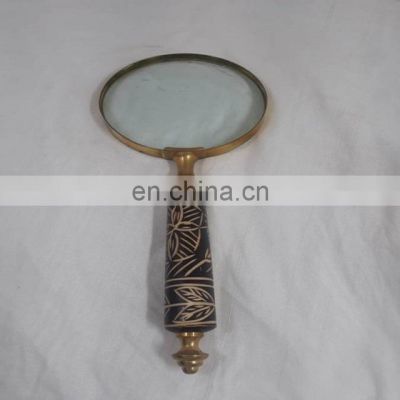 wood handle Magnifying glass