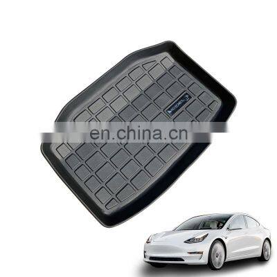 Factory Price Four Weather Car Second Layer Rear Liner TPE Lower Rear Trunk Mat Carpet For Tesla Model 3 photo-4