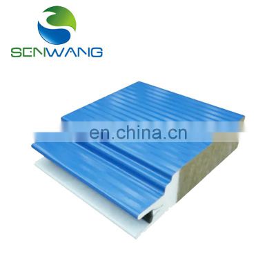 Private Order Insulated Rock Wool Sandwich Panel Wall Waterproof Insulated Roof for Roof