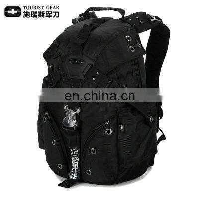 Large Travel Computer Backpack Headphones Hole Big Business Waterproof Backpack