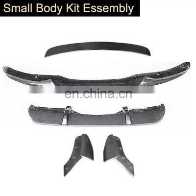 Runde Front And Rear Lip Spoiler Wrap Angle For BMW X5 Small Body Four-Piece Kit photo-3