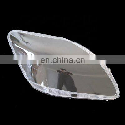 Front headlamps transparent lampshades lamp shell masks For Toyota Vios 2008-2013 headlights cover lens Replacement