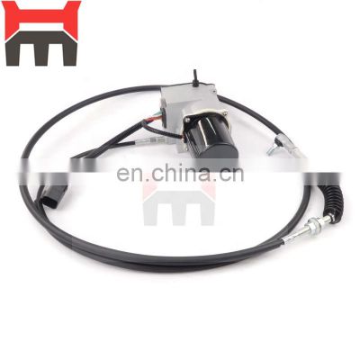 Hot sales excavator parts R225-7 Throttle Motor Accelerator Motor 21EN-32220