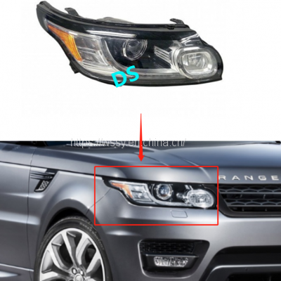 Headlamp Headlight Assy for Range Rover Sport L494 2014 2015 2016 2017  USA Yellow End LR057273 LR057272