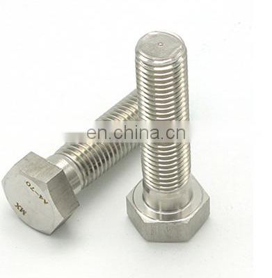 Manufacturers direct 304 stainless steel bolts M3 M4 M5 M6 M7 M8 M10 M12 nut fasteners