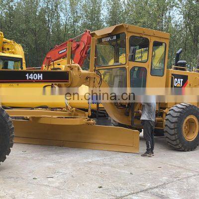 top sale cat 140h excellent performance motor grader with low working hours