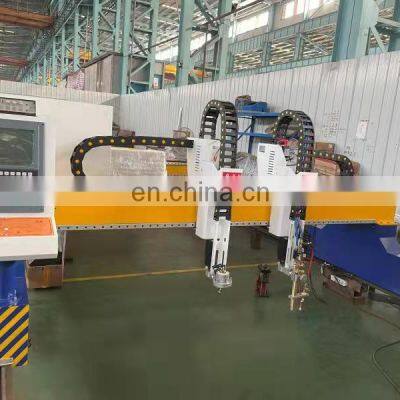 Industrial Tube Pipe 3axis Gantry CNC Plasma Cutter Machine Plate Pipe Plasma Profile Cutting 2 in 1 Carbon Stainless Steel Cut photo-3