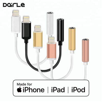3.5Mm Aux Cable Audio Headphone Jack Adapter For Iphone 7 photo-5