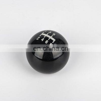 Car 6 Speed Round Gear Shift Knob Ball