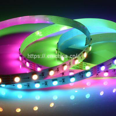 Ws2811 Ws2813 5050 Individually Addressable RGB Led Strip Rgbw Ws2812B 30/60/144 Led Pixel Strip Tape Light Black White PCB DC5V photo-2