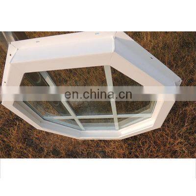 UPVC Fixed Window Trend Products Double Glazed Windows With UPVC Frame With Grill Design photo-5