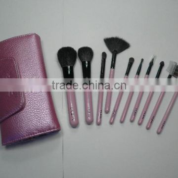 Professional Soft Cosmetic Makeup Brush Set 10 piece