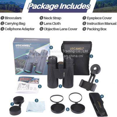 Uscamel Optics 12x42 High Powered Compact Binoculars photo-3