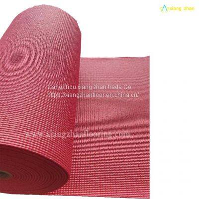 high quality Table Liner Foam Mesh PVC Coated Polyester Fabric Anti Slip mat