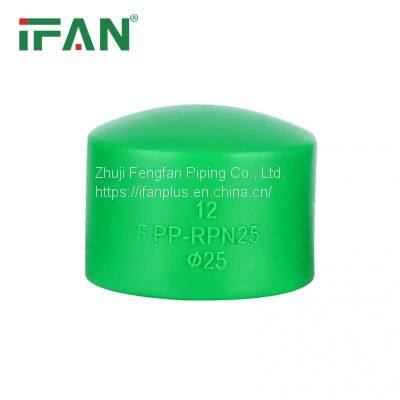 IFAN Factory Direct Custom Plastic PPR Pipe End Cap PPR Pipe Fittings