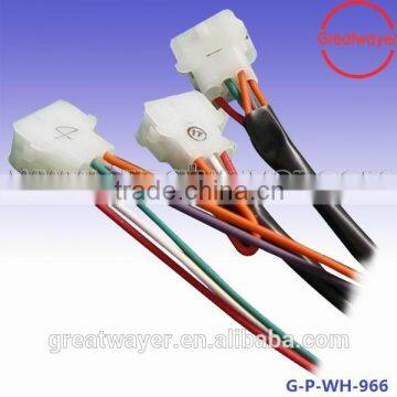 Molex Connector 6pin wire harness protect PVC tape for equipemnt