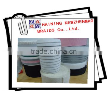 Manufacture supply wholesale excellent quality braided elastic tape